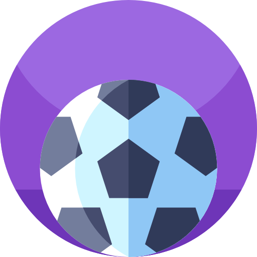 Футбол Geometric Flat Circular Flat иконка