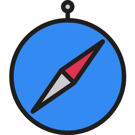 方位磁針 Phatplus Lineal Color icon