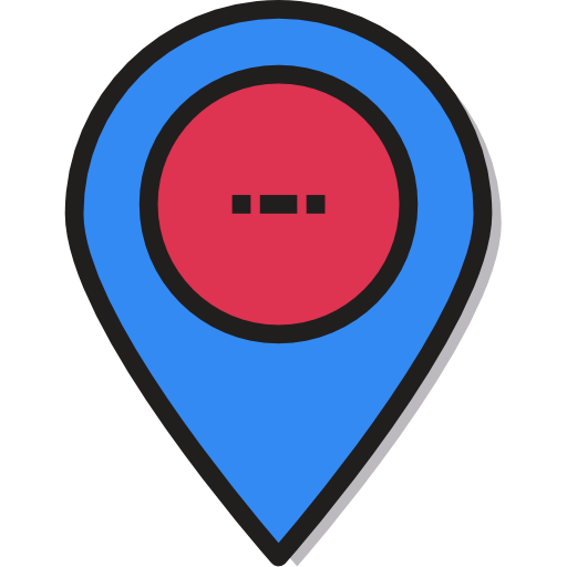 Location Phatplus Lineal Color icon
