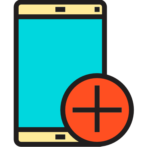 smartphone Phatplus Lineal Color icona