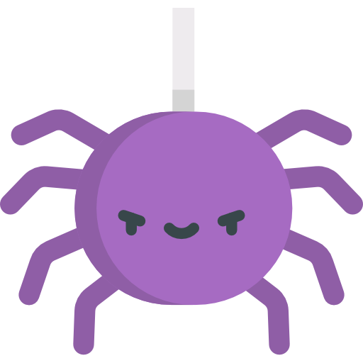 거미 Kawaii Flat icon