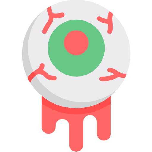 Eye Kawaii Flat icon