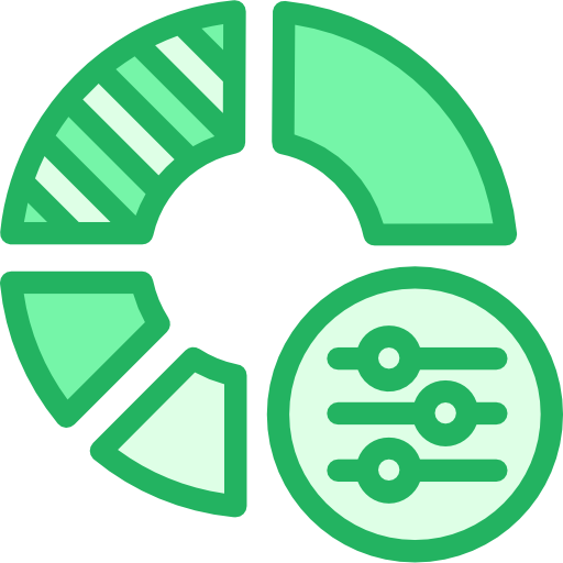 diagram Kiranshastry Lineal Green ikona