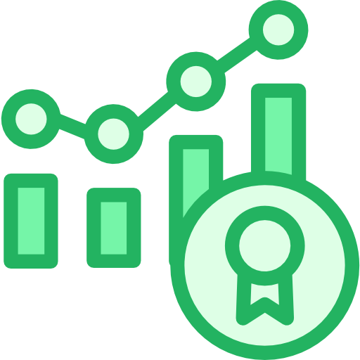 analytics Kiranshastry Lineal Green Ícone