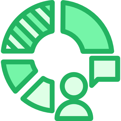 diagramma Kiranshastry Lineal Green icona