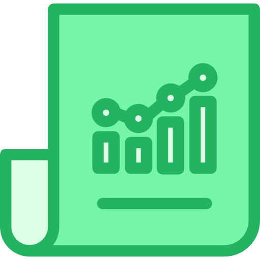 Analytics Kiranshastry Lineal Green icon