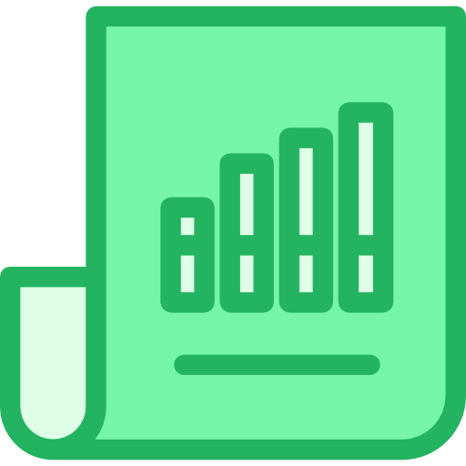 Analytics Kiranshastry Lineal Green icon