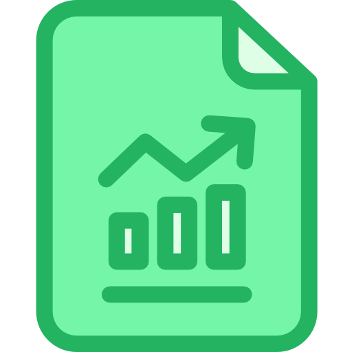 Analytics Kiranshastry Lineal Green icon