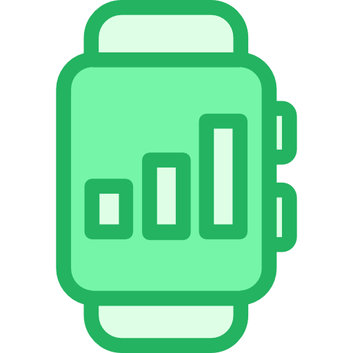 reloj inteligente Kiranshastry Lineal Green icono