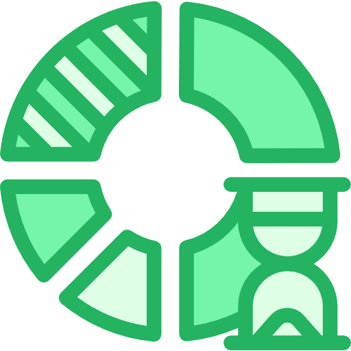 analityka Kiranshastry Lineal Green ikona
