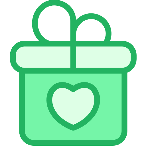 Gift Kiranshastry Lineal Green icon