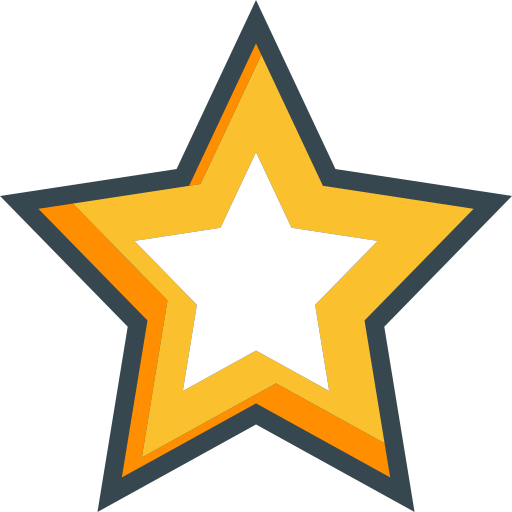 Star Generic color lineal-color icon