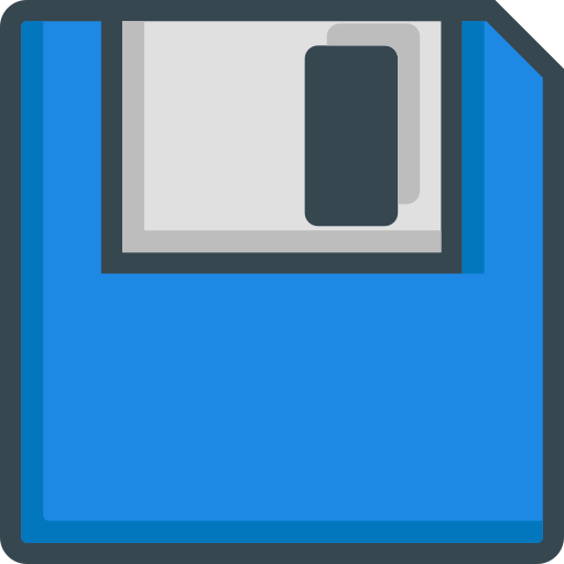 disquette Generic color lineal-color Icône