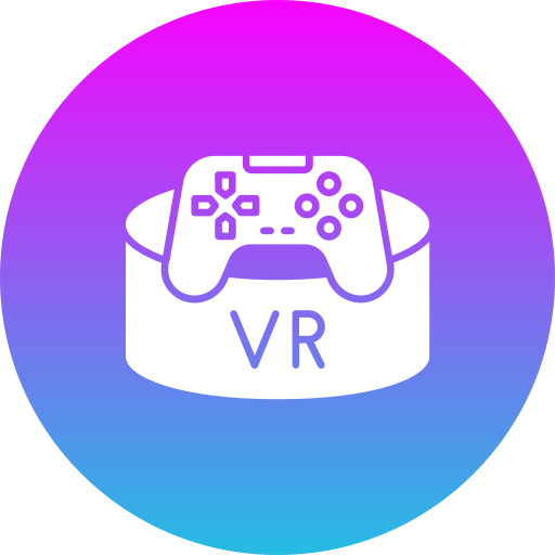 Vr game Generic gradient fill icon