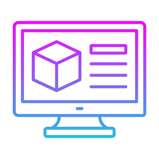 logiciel Generic gradient outline Icône