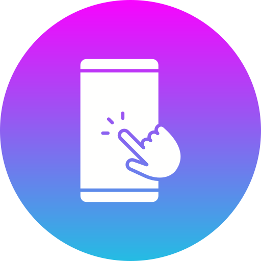 touch-screen Generic gradient fill icon