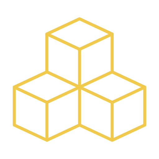 cubes Generic color outline Icône