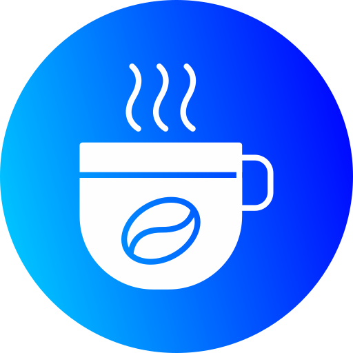 koffiepauze Generic gradient fill icoon