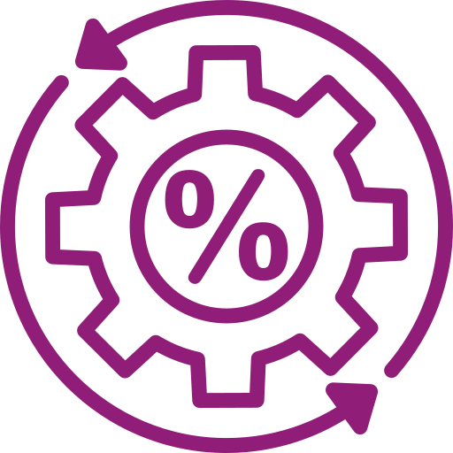 percentuale Generic color outline icona