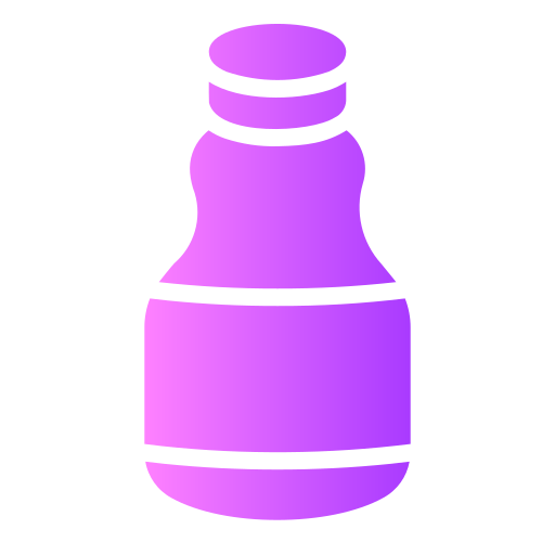bottiglia d'olio Generic gradient fill icona