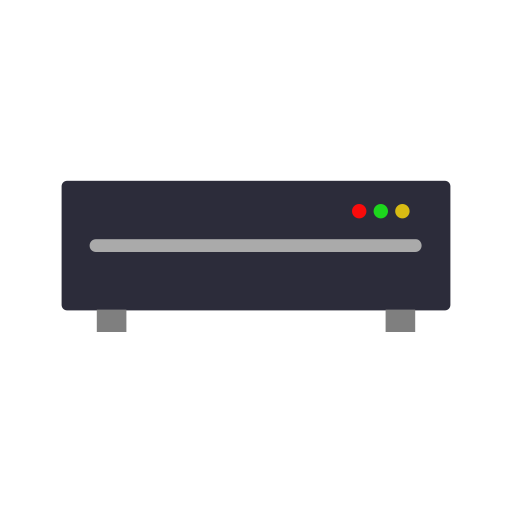 Dvd player Generic color fill icon