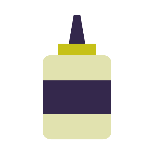 Glue Generic color fill icon