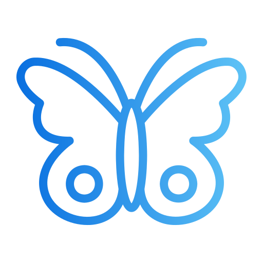 borboleta Generic gradient outline Ícone