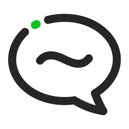 globo de chat Generic color outline icono