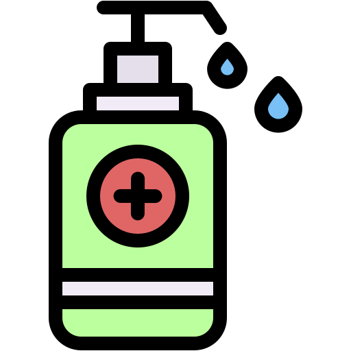 alcohol en gel Generic color lineal-color icono