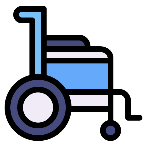 휠체어 Generic color lineal-color icon