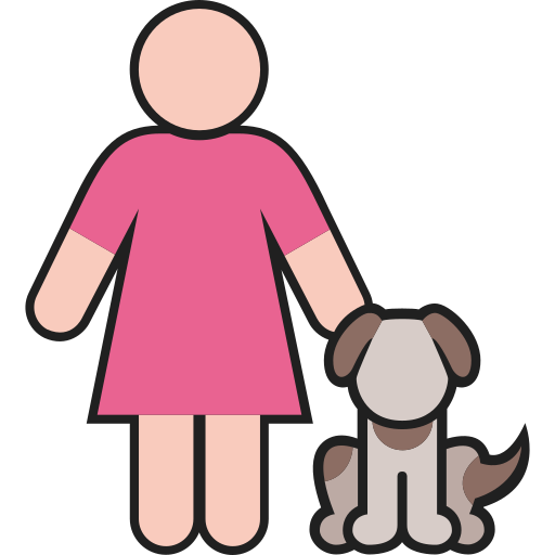 Собака Generic color lineal-color иконка