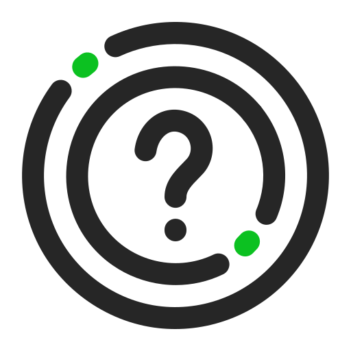 Question Generic color outline icon