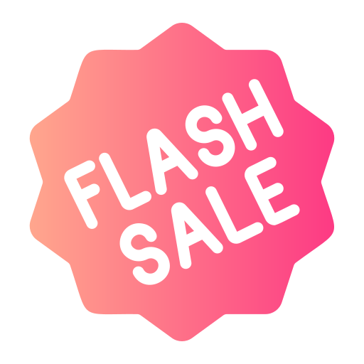 vendita flash Generic gradient fill icona