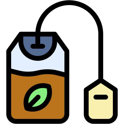 torebka herbaty Generic color lineal-color ikona