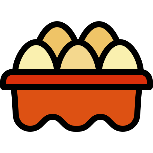 달걀 Generic color lineal-color icon