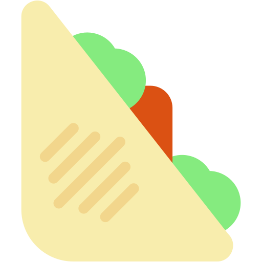 샌드위치 Generic color fill icon