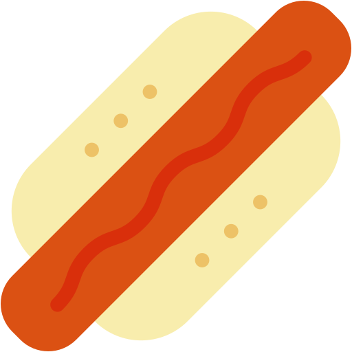 hotdog Generic color fill icoon
