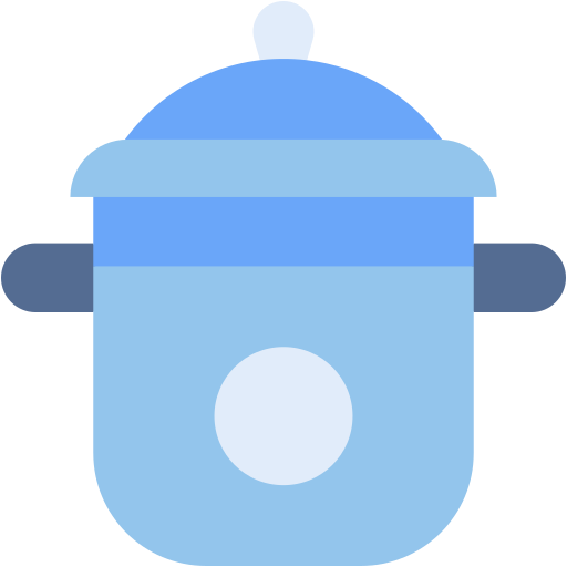 Cooking pot Generic color fill icon