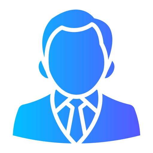 Business man Generic gradient fill icon