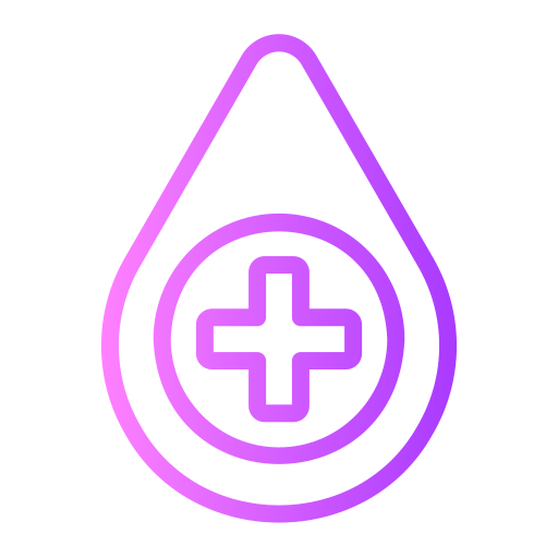 Blood drop Generic gradient outline icon
