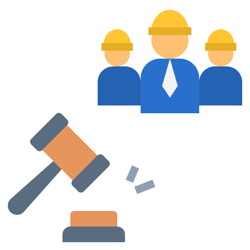 Labor law Generic color fill icon