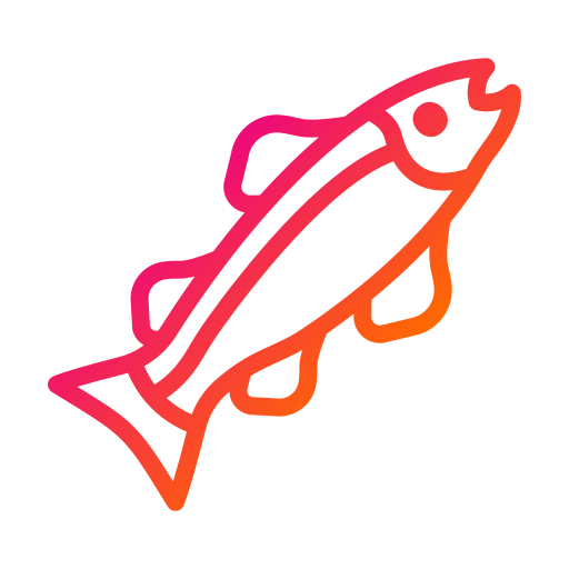 salmón Generic gradient outline icono