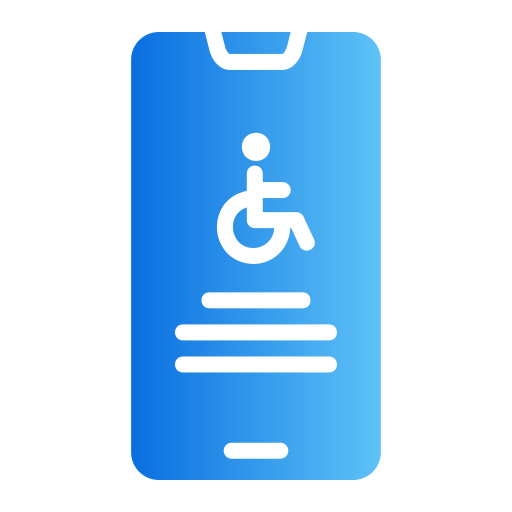 Accessible Generic gradient fill icon