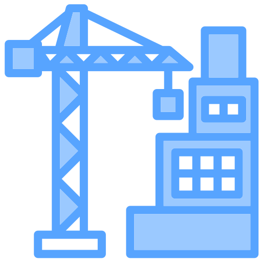 Construction site Generic color lineal-color icon