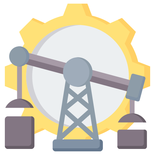 Oil industry Generic color fill icon