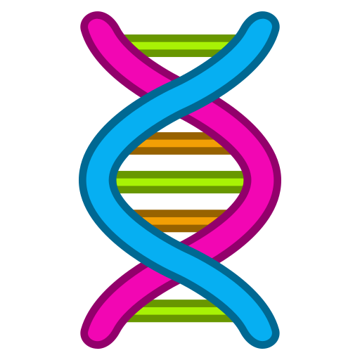생물학 Generic color lineal-color icon