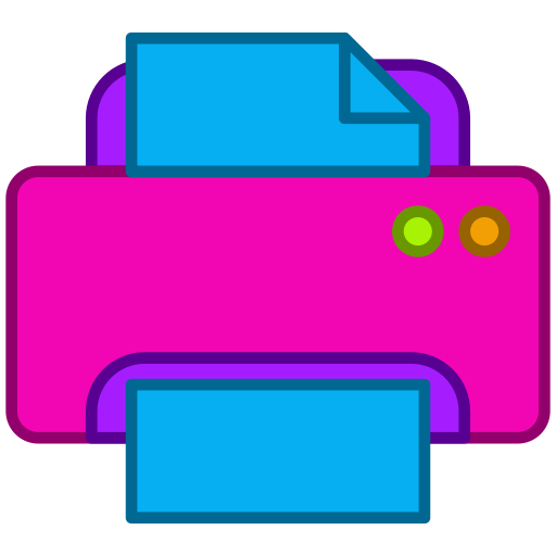 プリンター Generic color lineal-color icon