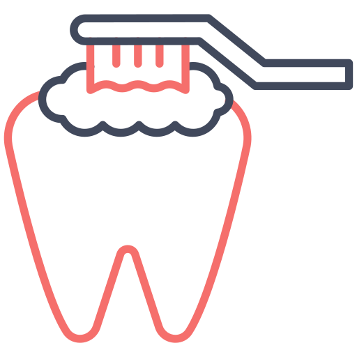 Brush teeth Generic color outline icon