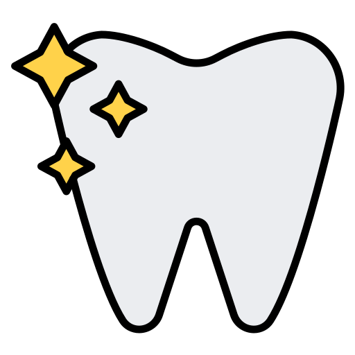 Clean tooth Generic color lineal-color icon