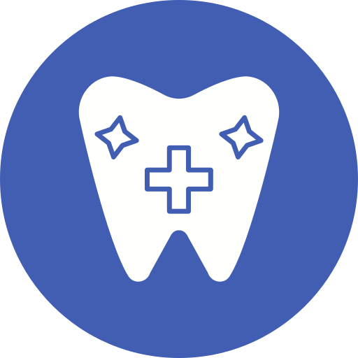 higiena zębów Generic color fill ikona